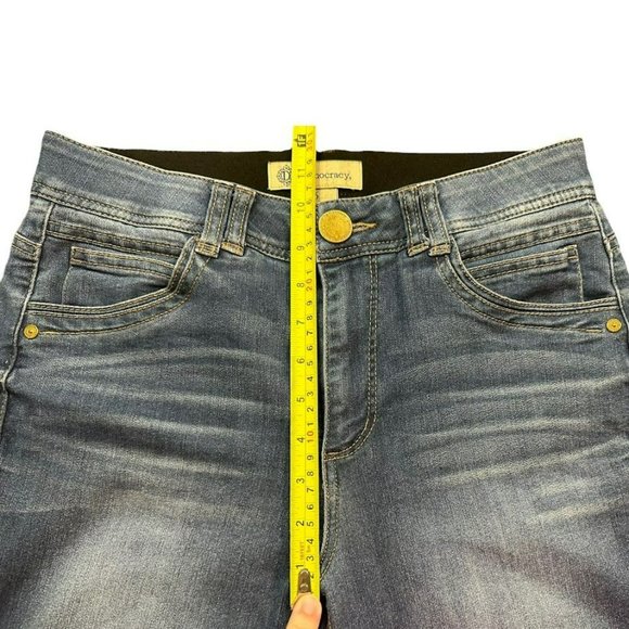 Democracy Ab Technology Absolution Mid Wash Skinny Jeans Womens 6 - Picture 4 of 5